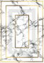 Mijölnir CT-5101 Juego de Alfombrillas de Baño de 2 Piezas, 100% Poliéster, Antideslizante, Antibacteriano, Lavable a Máquina, Tamaños 40x60cm y 60x100cm